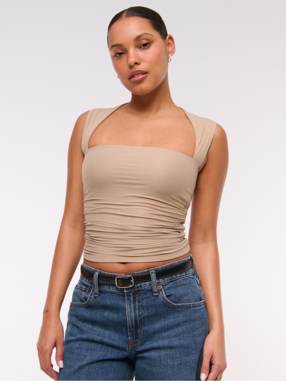 Abercrombie & Fitch Ava Soft Matte Seamless Top